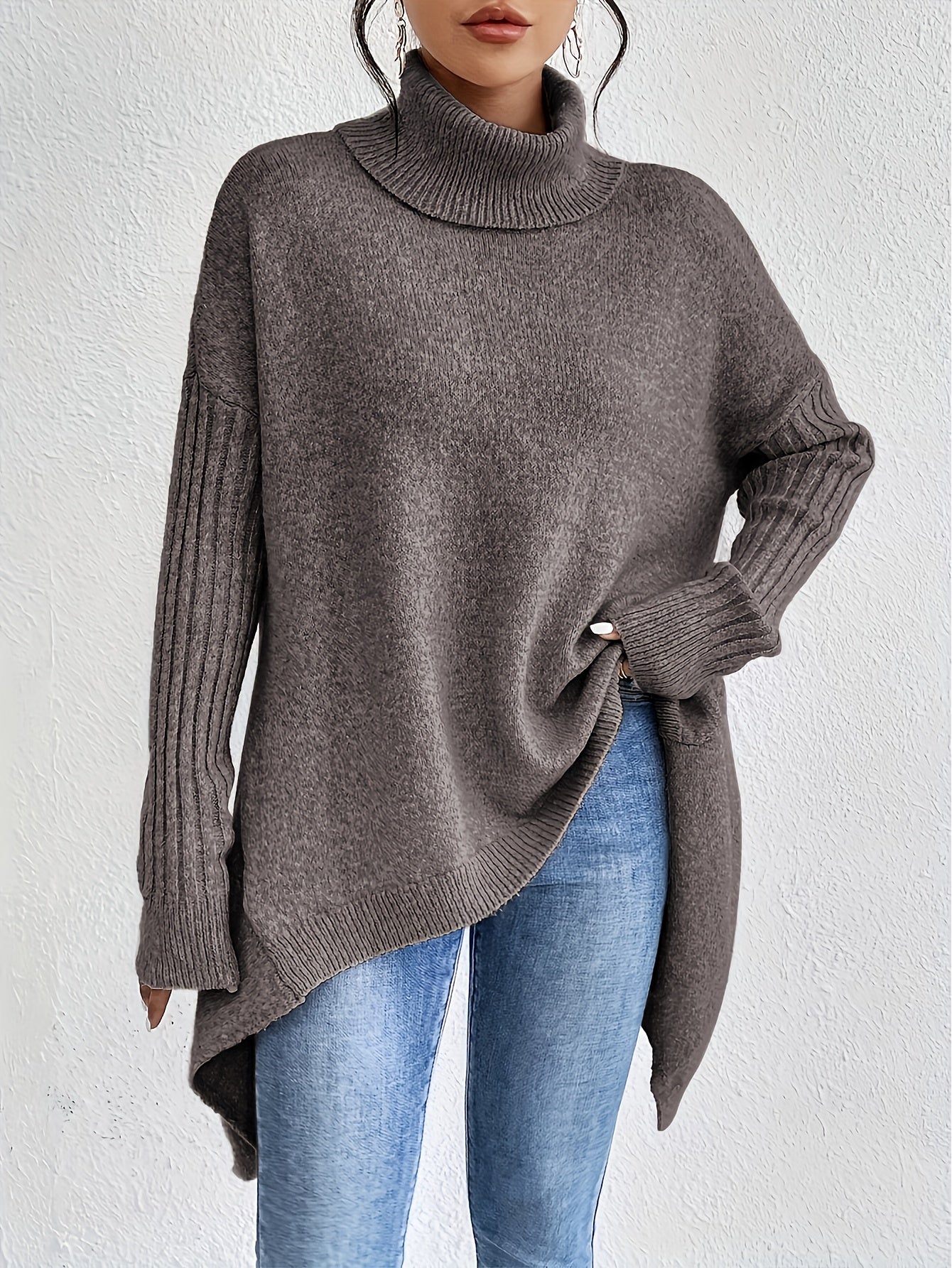 Tahlia™ | Elegant Högkrage Tröja
