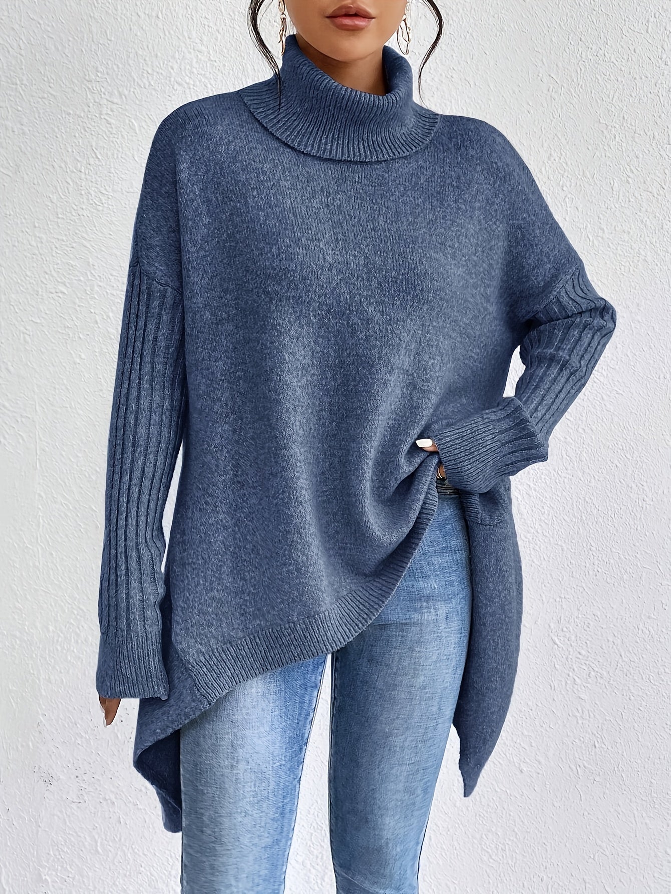 Tahlia™ | Elegant Högkrage Tröja