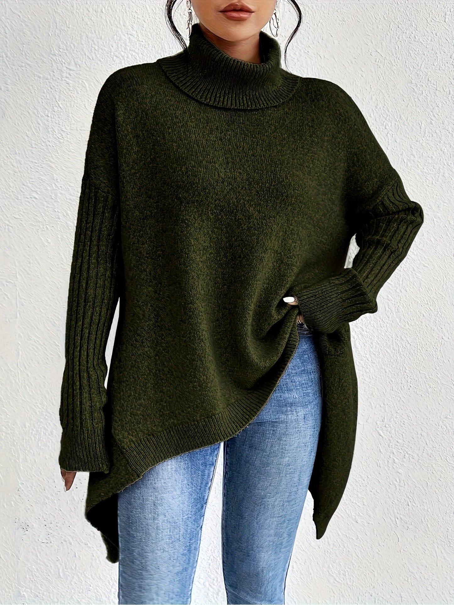 Tahlia™ | Elegant Högkrage Tröja
