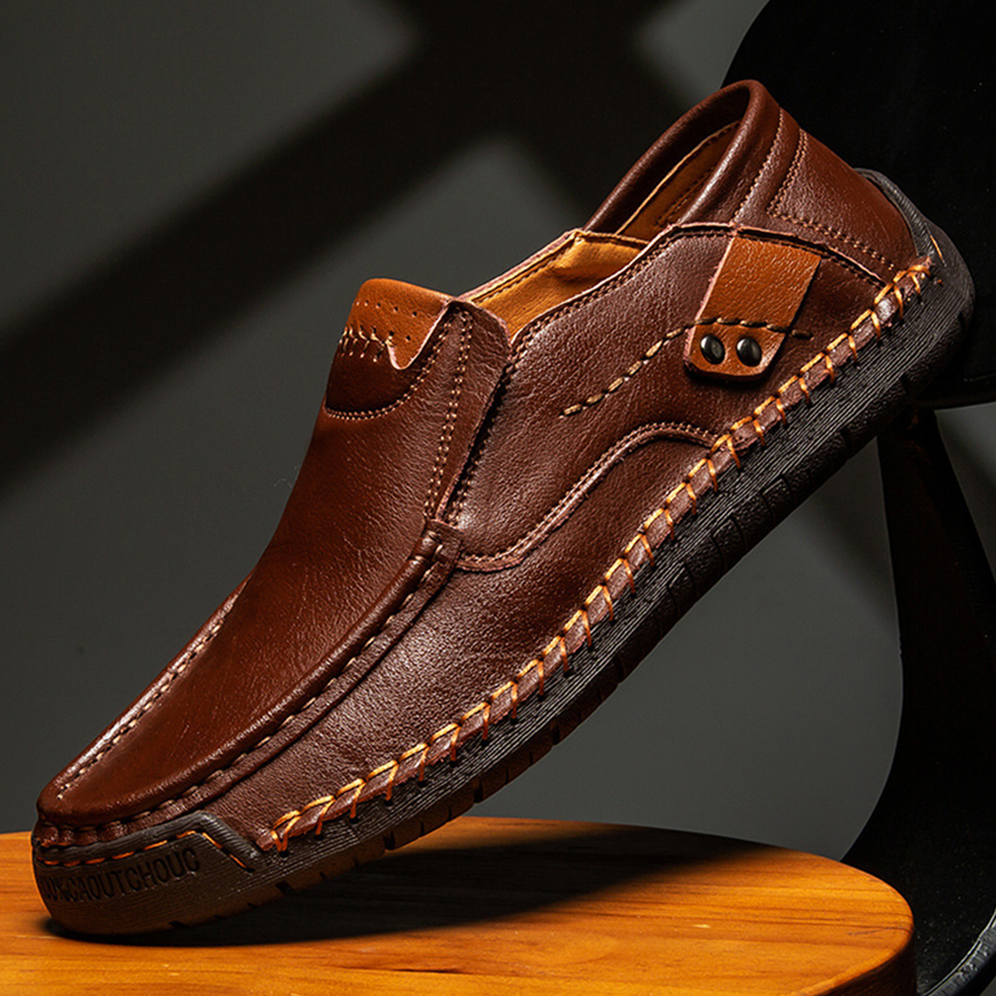Tanja™ | Bekväma Svarta Loafers Dam