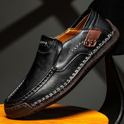 Tanja™ | Bekväma Svarta Loafers Dam
