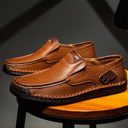 Tanja™ | Bekväma Svarta Loafers Dam