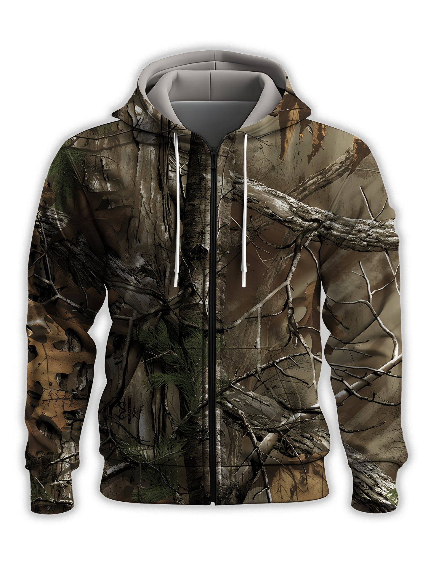 Whitaker™ | Djärv Naturdesign Zip-Up Hoodie