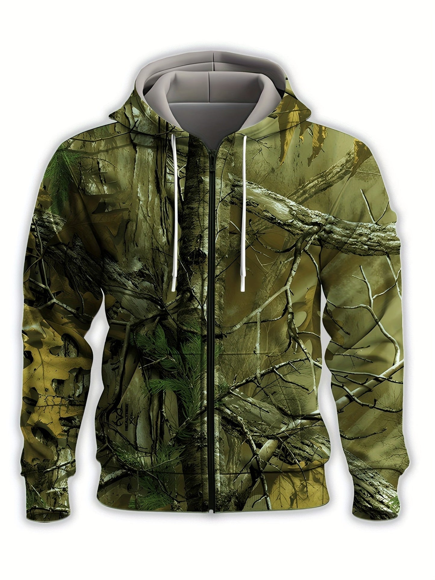 Whitaker™ | Djärv Naturdesign Zip-Up Hoodie