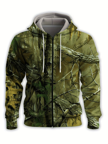 Whitaker™ | Djärv Naturdesign Zip-Up Hoodie